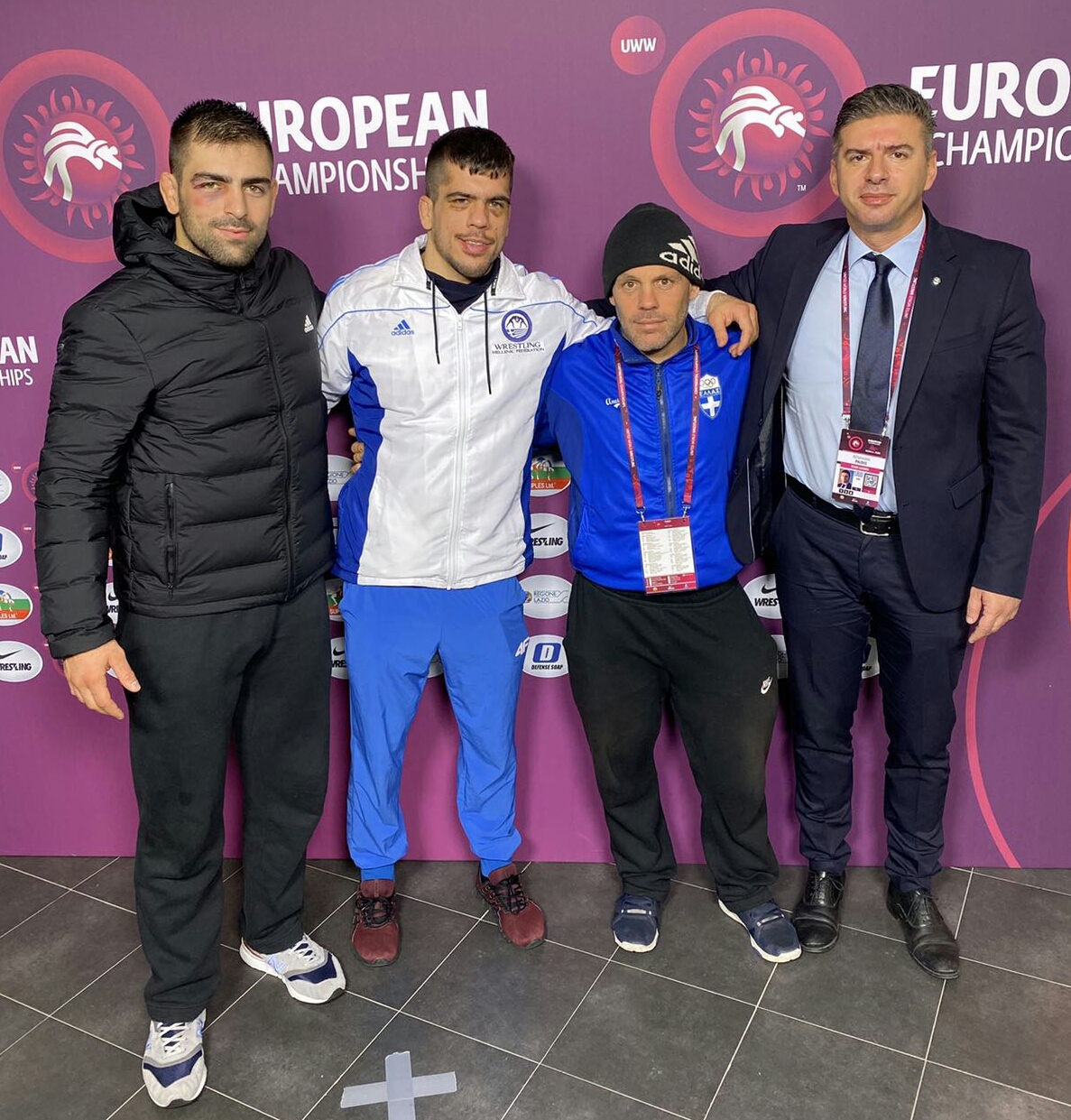 Αρχηγός τη Εθνικής Ομάδας Πάλης στο Ευρωπαϊκό Πρωτάθλημα ο Θανάσης Παιδής